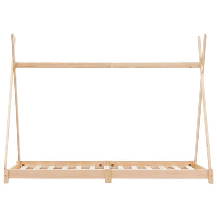 Barnsäng massiv furu 80x160 cm