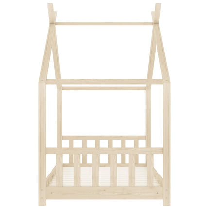 Barnsäng massiv furu 70x140 cm