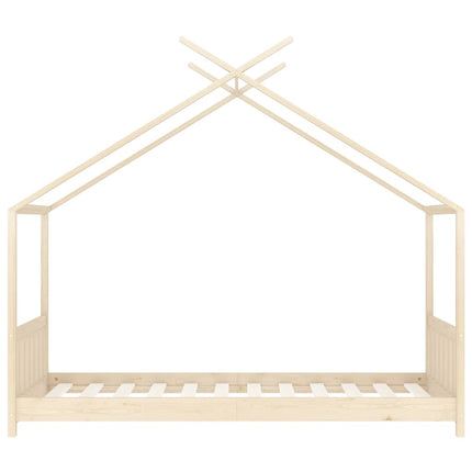 Barnsäng massiv furu 80x160 cm