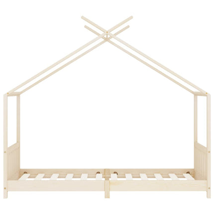 Barnsäng massiv furu 90x200 cm