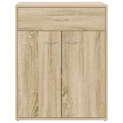 Skänk sonoma-ek 60x30x75 cm konstruerat trä