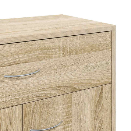 Skänk sonoma-ek 60x30x75 cm konstruerat trä