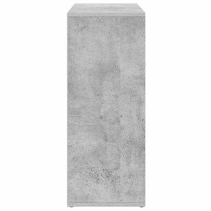 Skänk betonggrå 60x30x75 cm konstruerat trä
