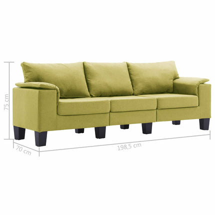 Soffa Grön tyg