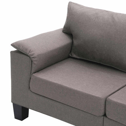 Soffa Taupe 4-sits tyg