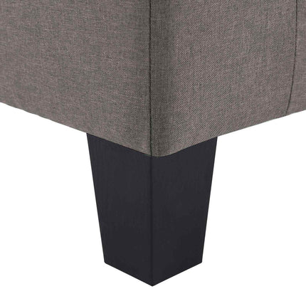 Soffa Taupe 4-sits tyg