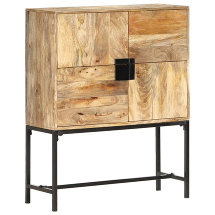Högskåp 80x30x100 cm massivt mangoträ