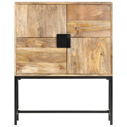 Högskåp 80x30x100 cm massivt mangoträ