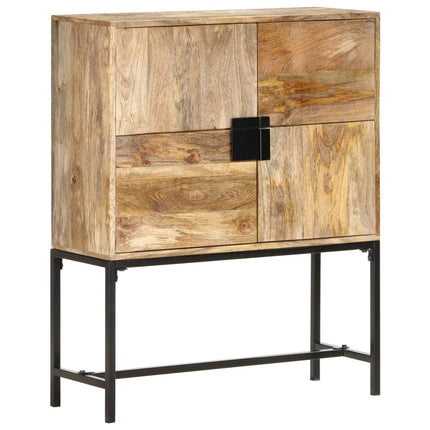 Högskåp 80x30x100 cm massivt mangoträ