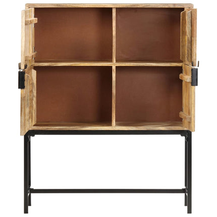 Högskåp 80x30x100 cm massivt mangoträ