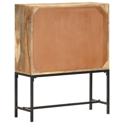 Högskåp 80x30x100 cm massivt mangoträ