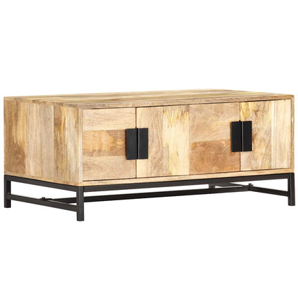 Soffbord 90x55x40 cm massivt mangoträ