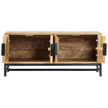 Soffbord 90x55x40 cm massivt mangoträ