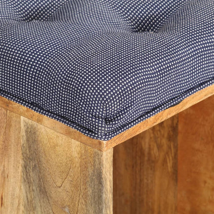 Hallbänk 100x35x47 cm massivt mangoträ