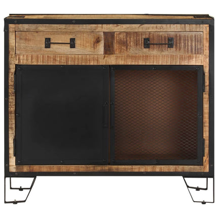 Skänk 80x31x71 cm massivt grovt mangoträ