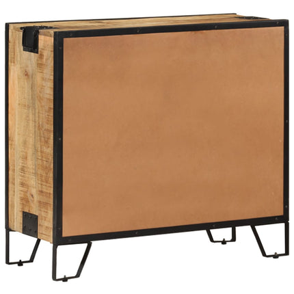 Skänk 80x31x71 cm massivt grovt mangoträ