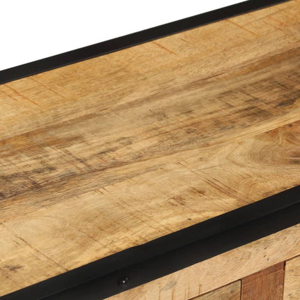 Skänk 80x31x71 cm massivt grovt mangoträ