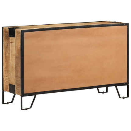 Skänk 100x31x60 cm massivt grovt mangoträ