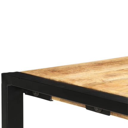 Konsolbord 150x35x76 cm massivt mangoträ