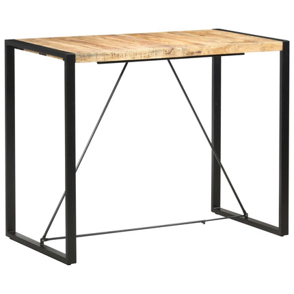 Barbord 140x70x110 cm massivt mangoträ