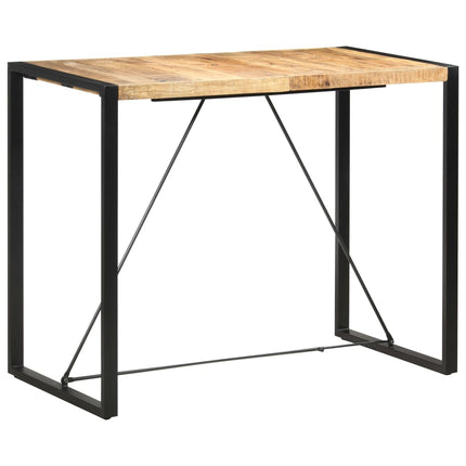 Barbord 140x70x110 cm massivt mangoträ