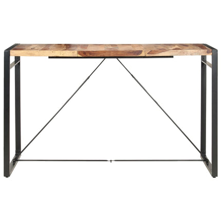 Barbord 180x90x110 cm massivt sheshamträ