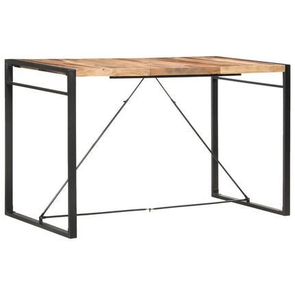 Barbord 180x90x110 cm massivt sheshamträ