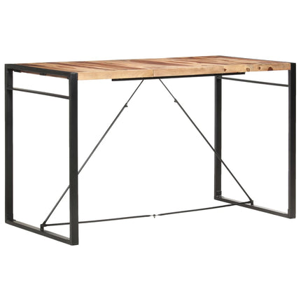 Barbord 180x90x110 cm massivt sheshamträ