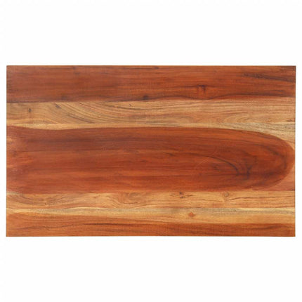 Bordsskiva massivt akaciaträ 25-27 mm 60x100 cm