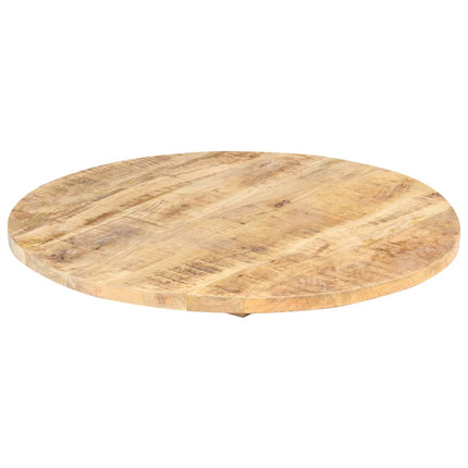 Bordsskiva i massivt mangoträ rund 25-27 mm 60 cm