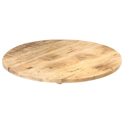 Bordsskiva i massivt mangoträ rund 25-27 mm 80 cm