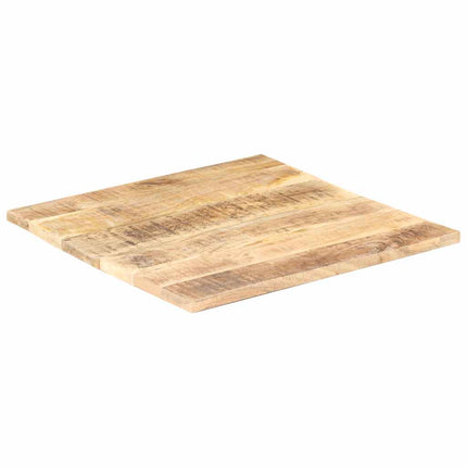 Bordsskiva i massivt mangoträ 25-27 mm 60x60 cm