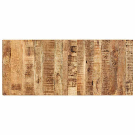 Bordsskiva i massivt mangoträ 25-27 mm 140x60 cm