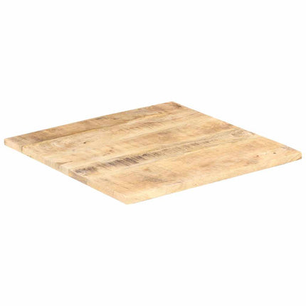 Bordsskiva i massivt mangoträ 25-27 mm 80x80 cm