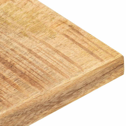 Bordsskiva i massivt mangoträ 25-27 mm 80x80 cm