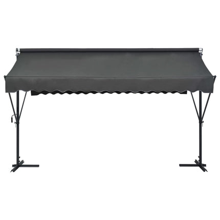 Fristående markis 400x300 cm antracit