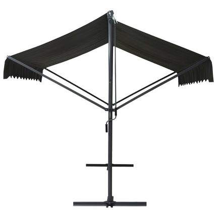 Fristående markis 400x300 cm antracit