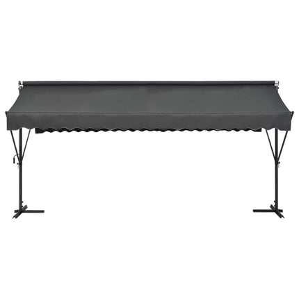Fristående markis 500x300 cm antracit