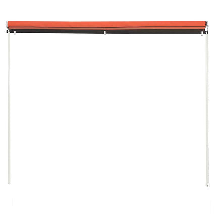 Markis 250x150 cm orange och brun