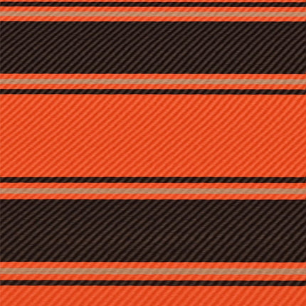 Markis 300x150 cm orange och brun