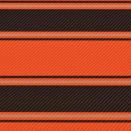 Markis 350x150 cm orange och brun