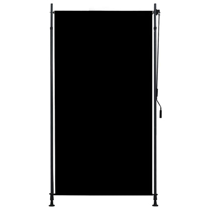 Rullgardin utomhus 120x270 cm antracit