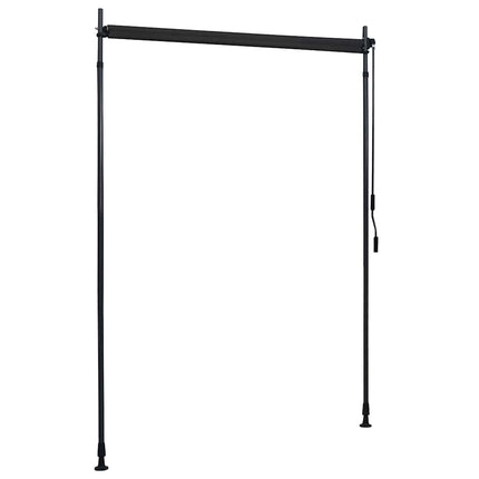 Rullgardin utomhus 150x270 cm antracit
