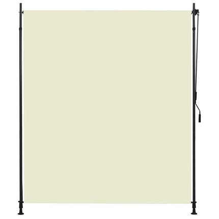 Rullgardin utomhus 200x270 cm gräddvit