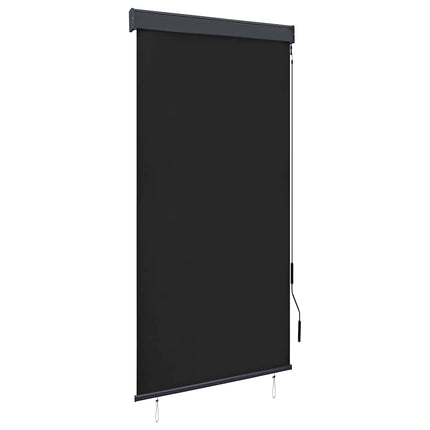 Rullgardin utomhus 80x250 cm antracit
