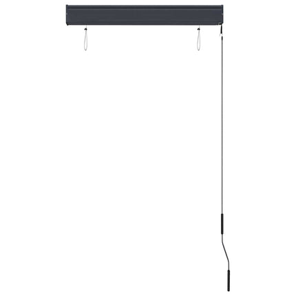 Rullgardin utomhus 80x250 cm antracit