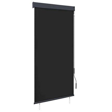 Rullgardin utomhus 100x250 cm antracit
