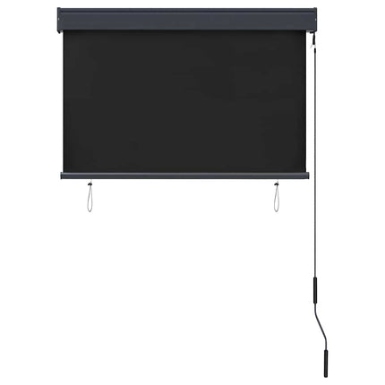 Rullgardin utomhus 100x250 cm antracit
