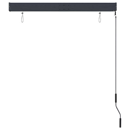 Rullgardin utomhus 120x250 cm blå och vit