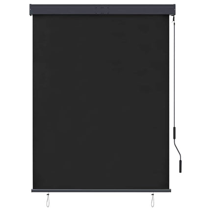 Rullgardin utomhus 120x250 cm antracit